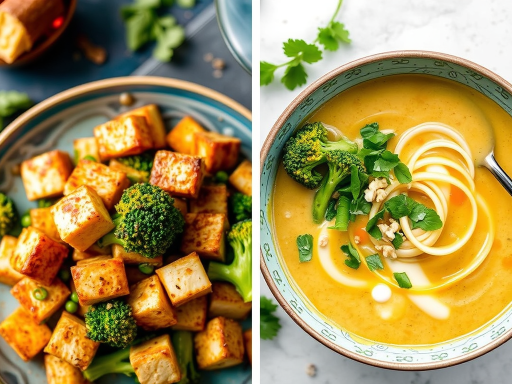 Tofu Block Adventure: 4-Day Pantry-First Challenge